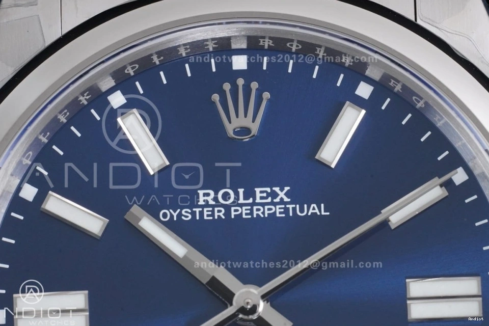 VSF Edition Oyster V2 124300 41mm DD3230 904L Dial Perpetual Blue Steel 1:1 Best 0219